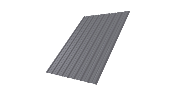 Профнастил С10В 0.7 PE RAL 7004 сигнальный серый