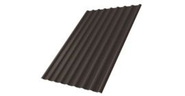 Профнастил С20R 0,5 Drap RR 32 темно-коричневый