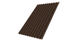 Профнастил С21R Grand Line 0,5 PurPro Matt 275 RAL 8017 шоколад