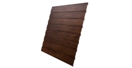 Профнастил С10B 0.45 Print-Double Premium с пленкой Cherry Wood Fresh