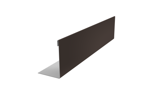 Нащельник 125 Texas 25х35 0,5 Satin RR 32 темно-коричневый (L1,8)